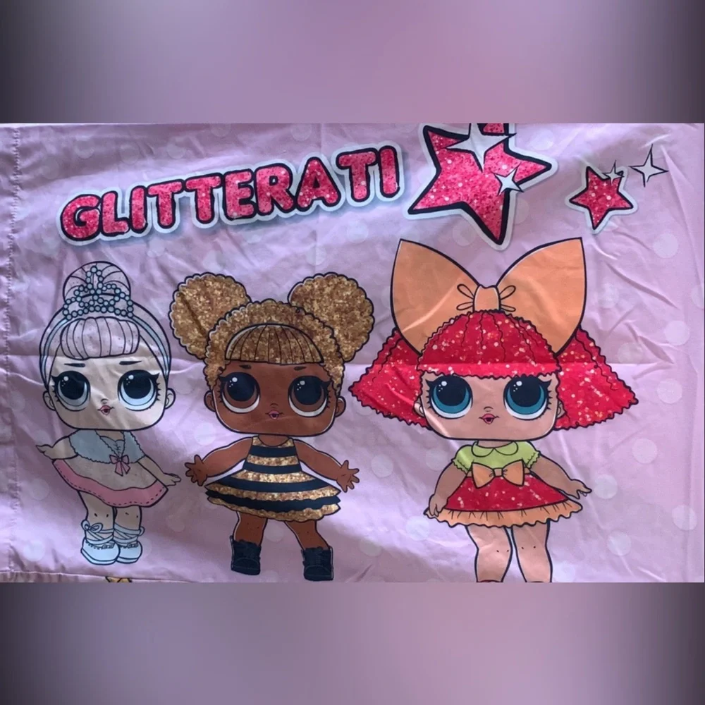 L.O.L. Surprise! Twin Glitterful Comforter Bundle Set